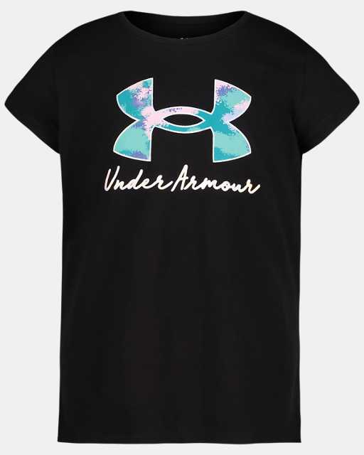 Girls' UA Dissolve Logo T-Shirt